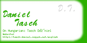 daniel tasch business card